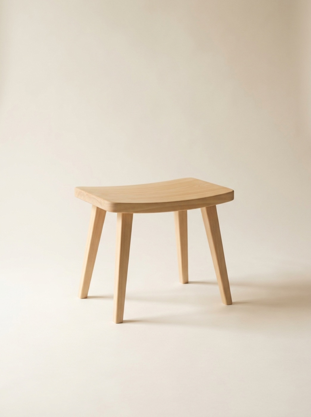 A hinoki stool